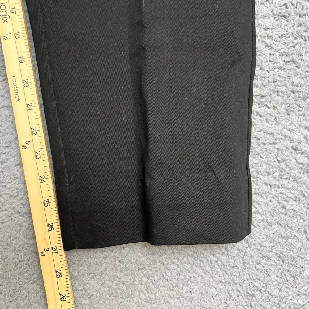 IZOD Chino Pants Mens 38x29 Black Straight Fit Stretch NEW Casual Formal - Picture 6 of 10